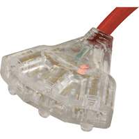 Generator Extension Cord with Tritap, STW, 10 AWG, 3 Outlet(s), 25' We Share Industrial Supply