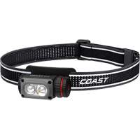 Lampe frontale COAST WPH10R &agrave; deux couleurs avec aimant et agrafe, DEL, 500 lumens, 3,25 hres de fonctionnement, piles Rechargeable We Share Industrial Supply