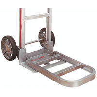 Rallonge pliantes de plaque frontale 20" pour diable en aluminium We Share Industrial Supply