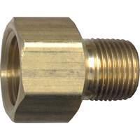 Adaptateur de tuyau, FPT x NPT, 1/4" x 1/8" dia., Laiton We Share Industrial Supply