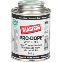Pipe Thread Sealant, Brush Can, 250 ml, -129° C - 204° C/-200° F - 400° F We Share Industrial Supply