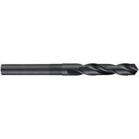 Foret raccourci &agrave; queue cylindrique, 1-1/8", Acier rapide, Cannelure 3", Pointe de 118° We Share Industrial Supply