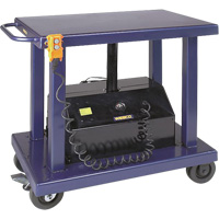 Table &eacute;l&eacute;vatrice hydraulique, Acier, 24" la x 36" lo, Capacit&eacute; 2000 lb We Share Industrial Supply